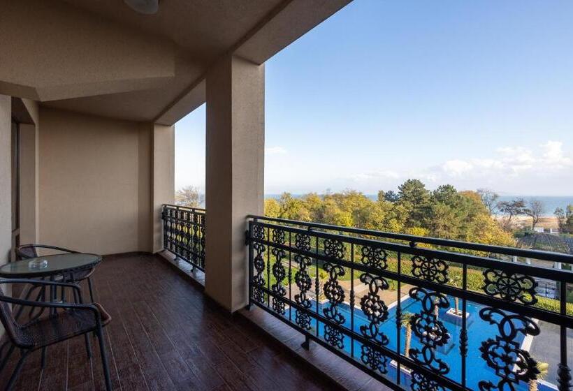 带海景的标准单人间, Primoretz Grand Hotel & Spa