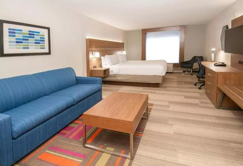 キングサイズベッドのスタンダードルーム, Holiday Inn Express Hotel & Suites Plano West   Frisco, An Ihg