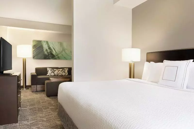 キングサイドベッドのスタンダードワンルーム, Springhill Suites By Marriott West Palm Beach I 95