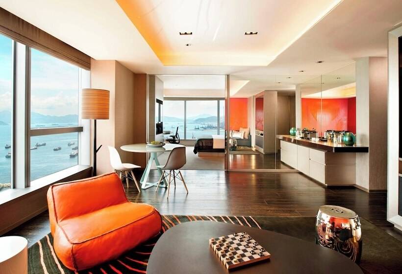 سوییت با چشم‌انداز دریا, W Hong Kong