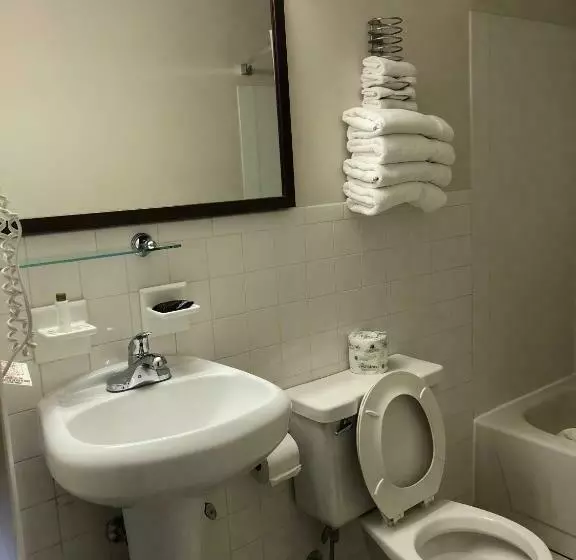 キングサイズベッドのスタンダードルーム, Americas Best Value Inn   Palmyra/hershey