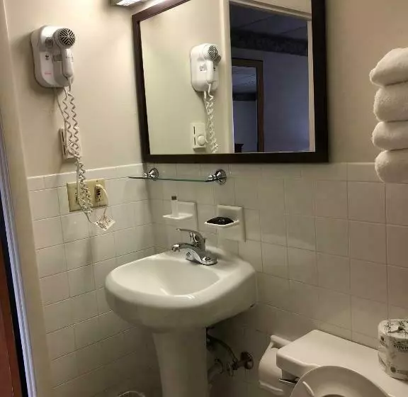 キングサイズベッドのスタンダードルーム, Americas Best Value Inn   Palmyra/hershey