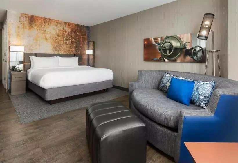 اتاق استاندارد با تخت بزرگ برای معلولان, Courtyard Austin Downtown/convention Center