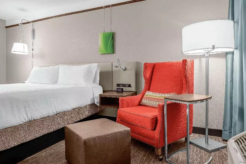 اتاق استاندارد با تخت بزرگ, Hilton Garden Inn Wilmington Mayfaire Town Center