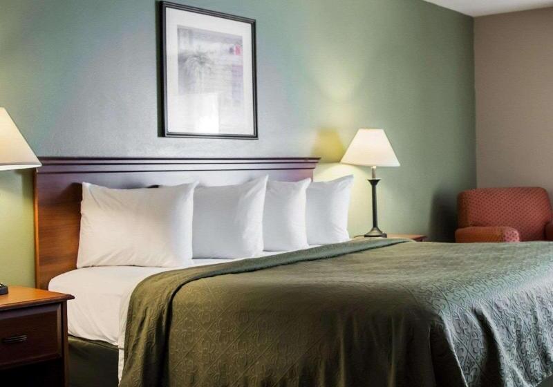 חדר סטנדרט עם מיטת קינג, Quality Inn & Suites Tampa Ybor City