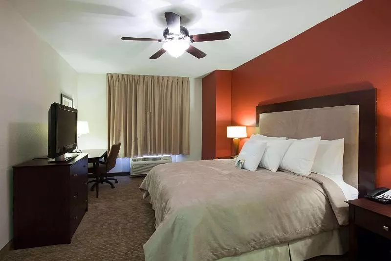 キングサイズベッドのスイートルーム, Homewood Suites By Hilton St. Louis  Galleria
