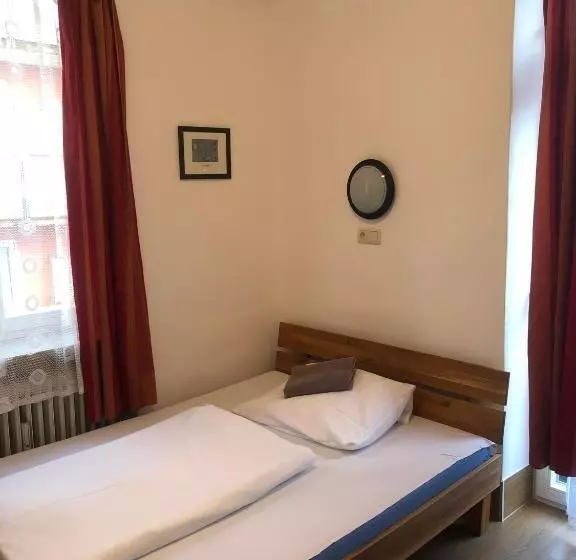 Standard Yhden Hengen Huone Jaettu Kylpyhuone, Pension Schmellergarten