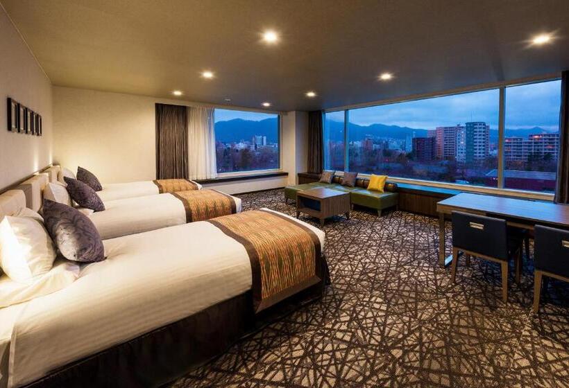 غرفة ديلوكس عائلية, Mystays Sapporo Nakajima Park