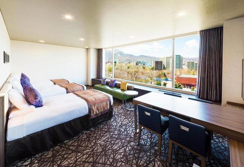 חדר דלוקס לארבעה, Mystays Sapporo Nakajima Park