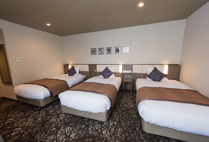 חדר סטנדרט לשלושה, Mystays Sapporo Nakajima Park