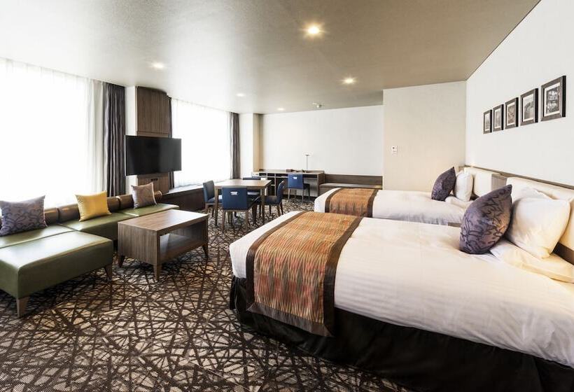 غرفة سوبيريور رباعية, Mystays Sapporo Nakajima Park