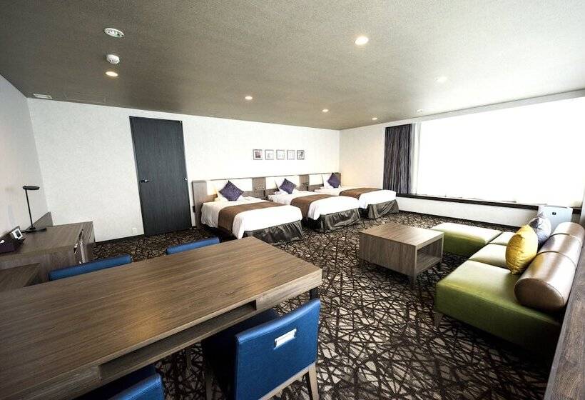 디럭스 4인 룸, Mystays Sapporo Nakajima Park