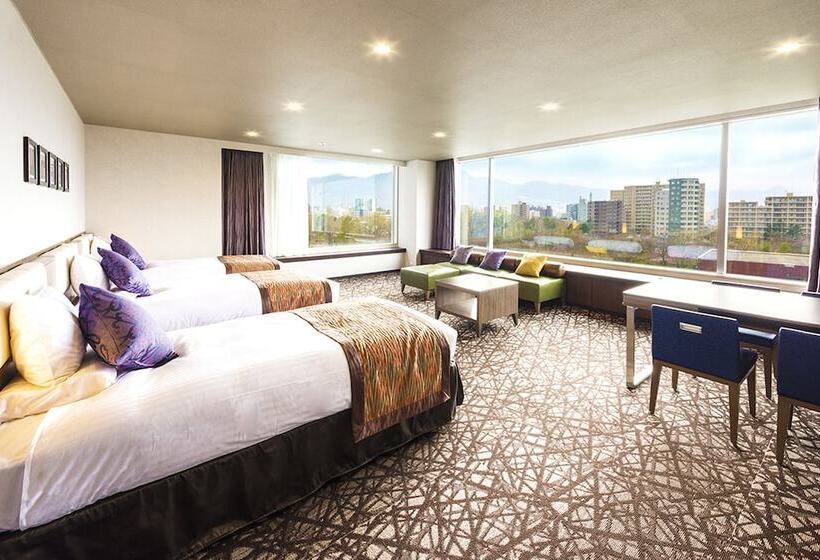 غرفة ديلوكس رباعية, Mystays Sapporo Nakajima Park