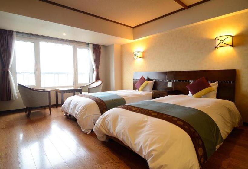 غرفة ديلوكس مطلة على البحيرة, Toyako Manseikaku Hotel Lakeside Terrace