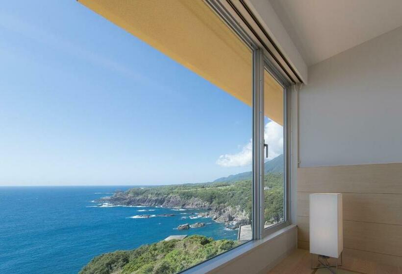 غرفة قياسية مطلّة علي البحر, Samana Hotel Yakushima