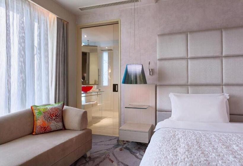 غرفة ديلوكس سرير كينج, Le Méridien Gurgaon, Delhi Ncr