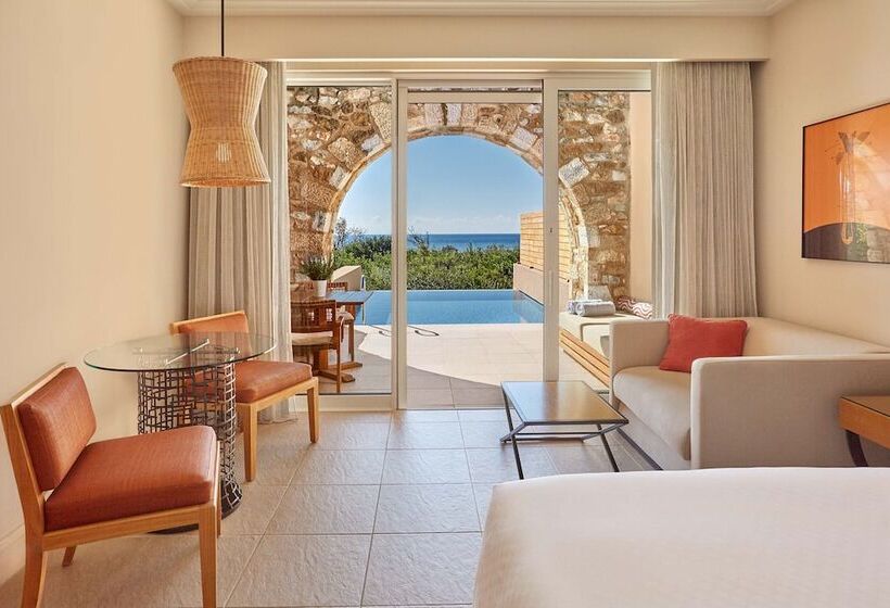 غرفة بريميوم مطلّة علي البحر, The Westin Resort Costa Navarino