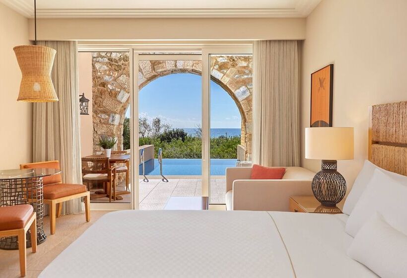 Habitación Premium Vista al Mar., The Westin Resort Costa Navarino