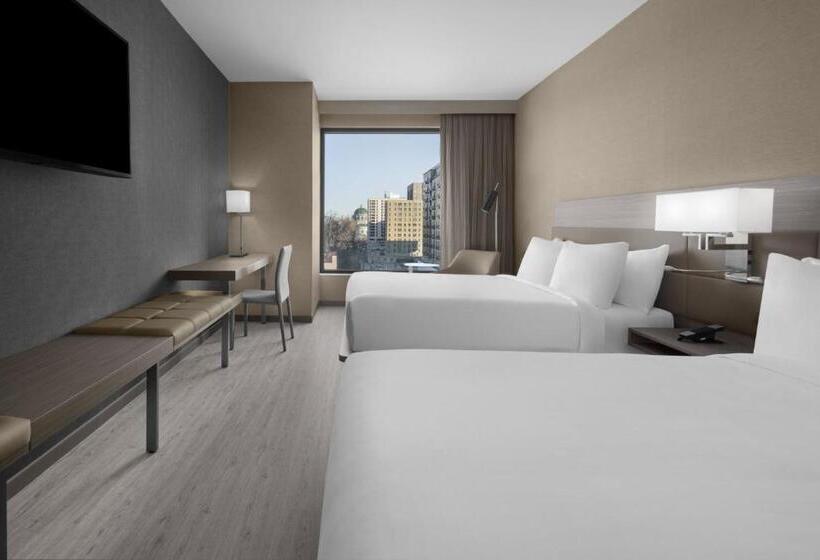 اتاق استاندارد با تخت دو نفره بزرگ برای معلولان, Ac Hotel By Marriott St Louis Central West End