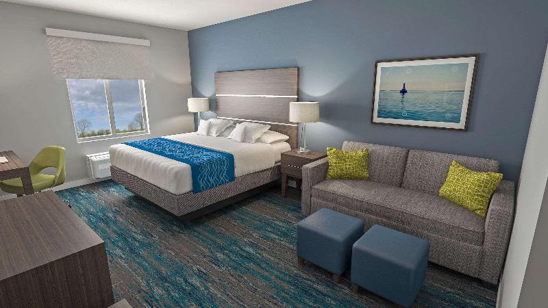 Люкс Кровать Кинг, Comfort Inn & Suites Adrian
