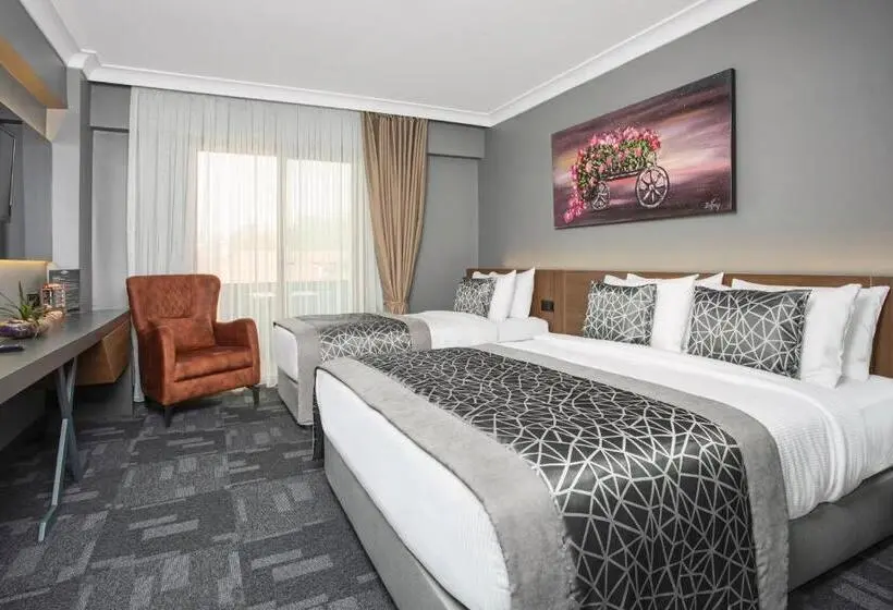 バルコニー付きスタンダードルーム, Luxon Hotel Sakarya