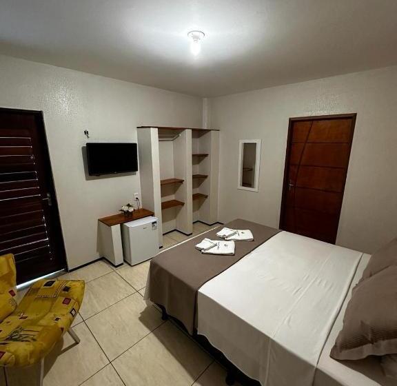 غرفة قياسية سرير كينج, Pousada Coconut Cumbuco