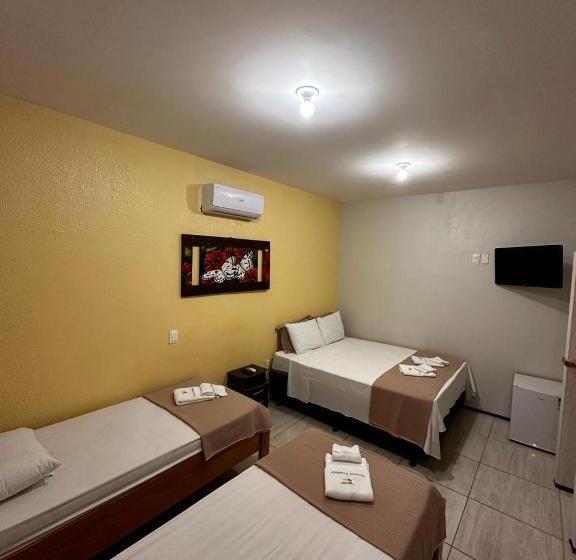 バルコニー付スタンダード４ベッドルーム, Pousada Coconut Cumbuco