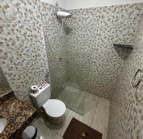 חדר לארבעה סטנדרטי עם מרפסת, Pousada Coconut Cumbuco