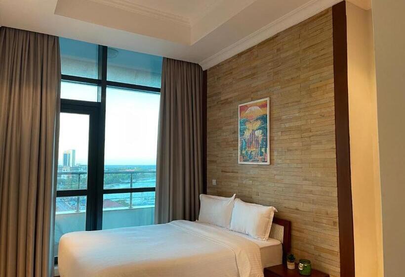 آپارتمان 1 خوابه با چشمانداز دریا, Fairview Luxury Apartments