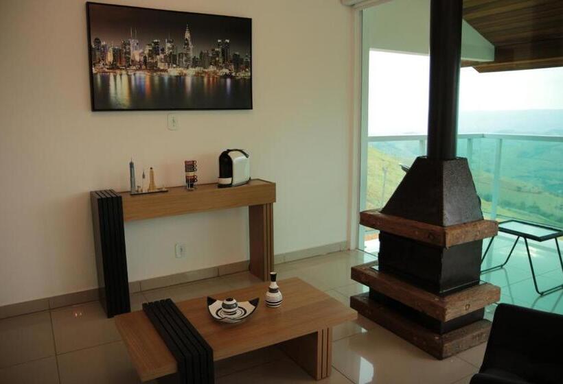 キングサイズベッドのスタンダードルーム, Alta Vista Pousada Boutique