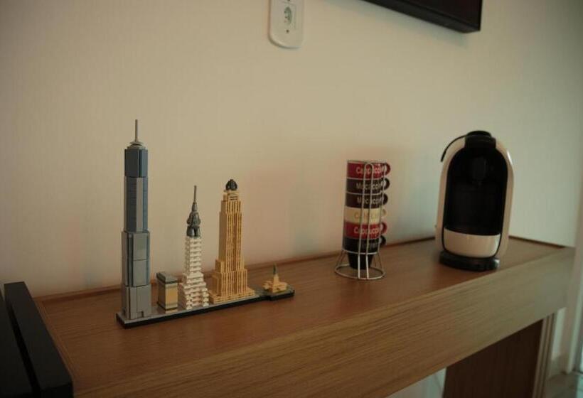 キングサイズベッドのスタンダードルーム, Alta Vista Pousada Boutique