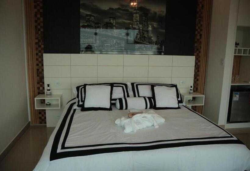 キングサイズベッドのスタンダードルーム, Alta Vista Pousada Boutique