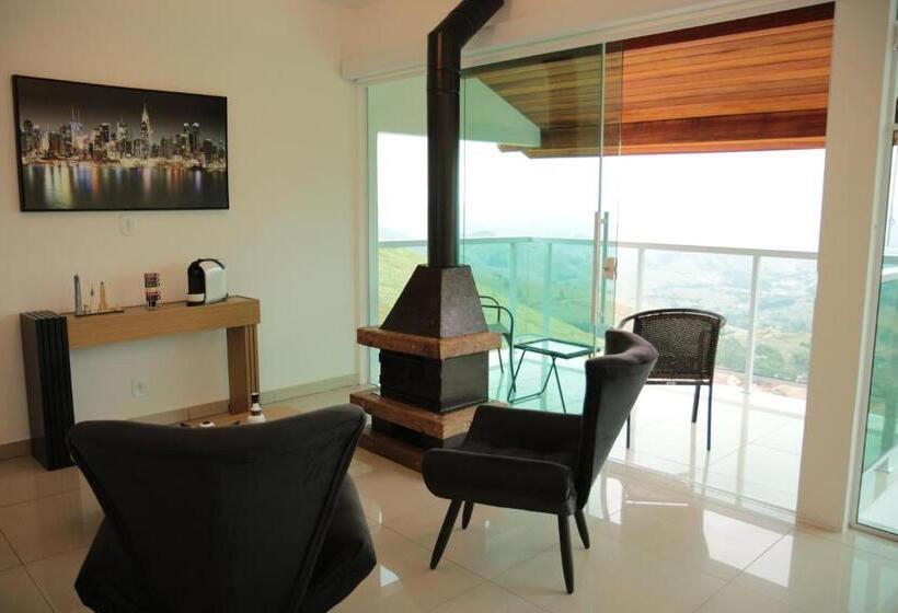 キングサイズベッドのスタンダードルーム, Alta Vista Pousada Boutique