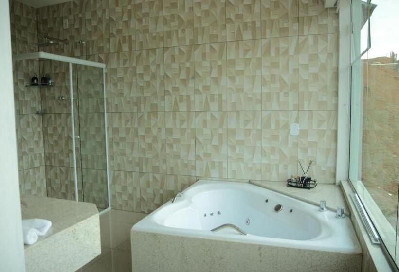 キングサイズベッドのスタンダードルーム, Alta Vista Pousada Boutique