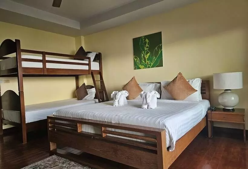 اتاق خانوادگی با چشم‌انداز دریا, Cinnamon Beach Villas