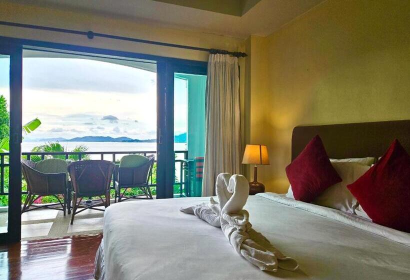 غرفة عائلية مطلّة علي البحر, Cinnamon Beach Villas