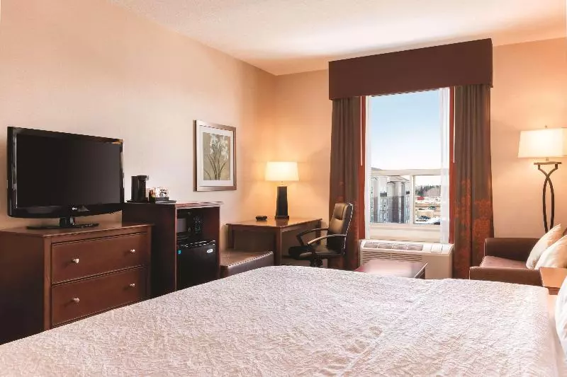 اتاق استاندارد با تخت بزرگ, Hampton Inn By Hilton Edmonton/south, Alberta, Canada