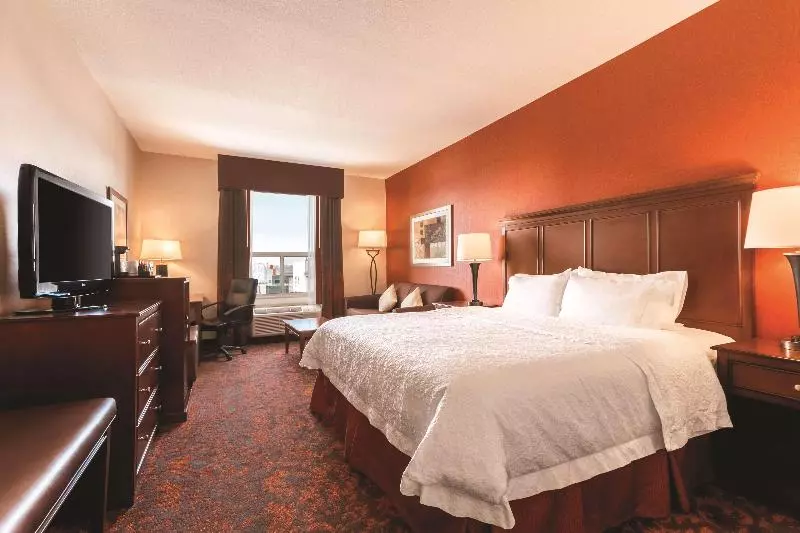 اتاق استاندارد با تخت بزرگ, Hampton Inn By Hilton Edmonton/south, Alberta, Canada