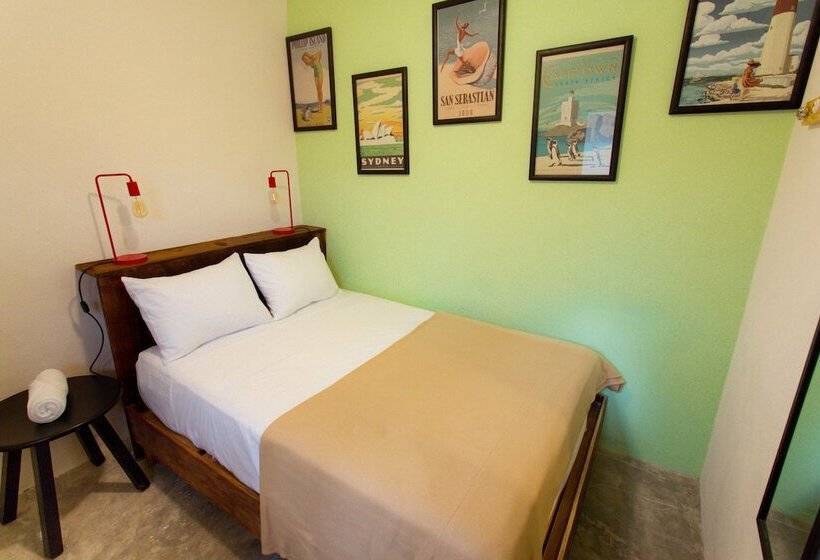 غرفة أساسية حمام مشترك, Selina Cancun Downtown