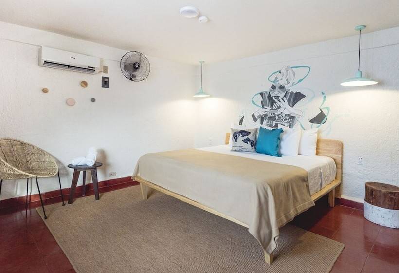 غرفة ديلوكس, Selina Cancun Downtown