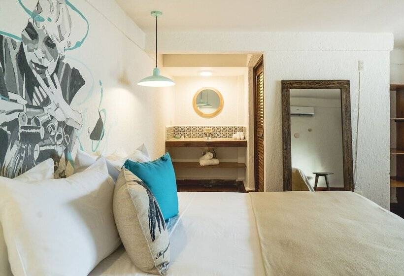 غرفة ديلوكس, Selina Cancun Downtown