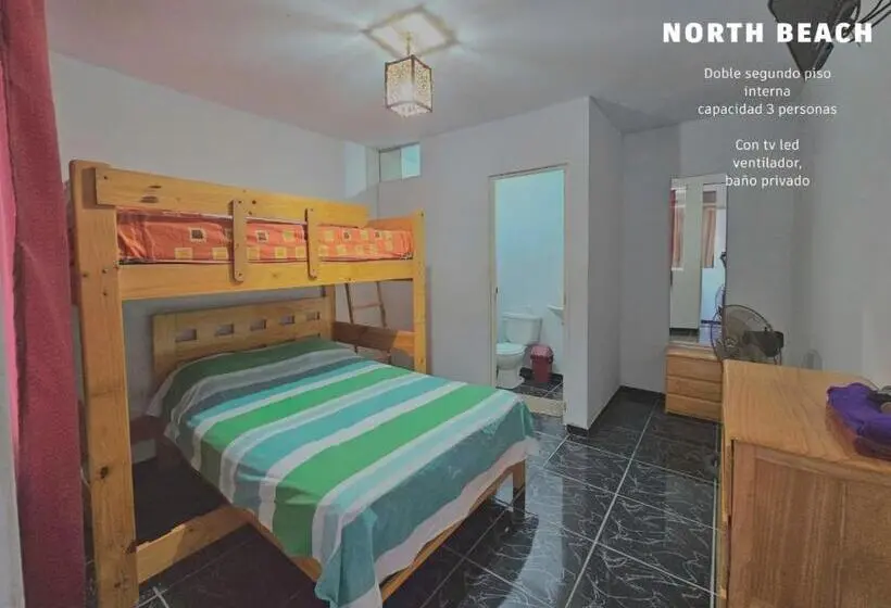 エコノミートリプルルーム, Casa Norte North Beach