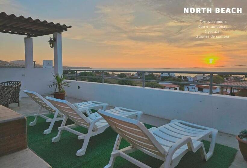 جناح ديلوكس مطل على البحر, Casa Norte North Beach