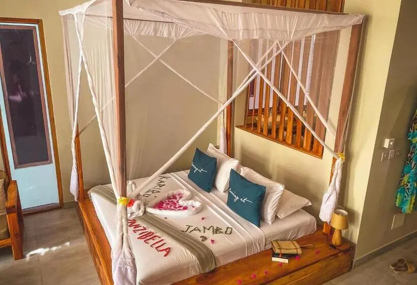 バルコニー付きデラックスルーム, Zanzibella Hotel & Spa