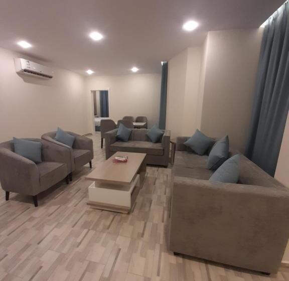 침실 3개 아파트, Al Anoud & Aljawhara Apartments