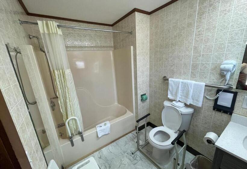 חדר סטנדרט מותאם לאדם עם מוגבלויות, Belmont Motel