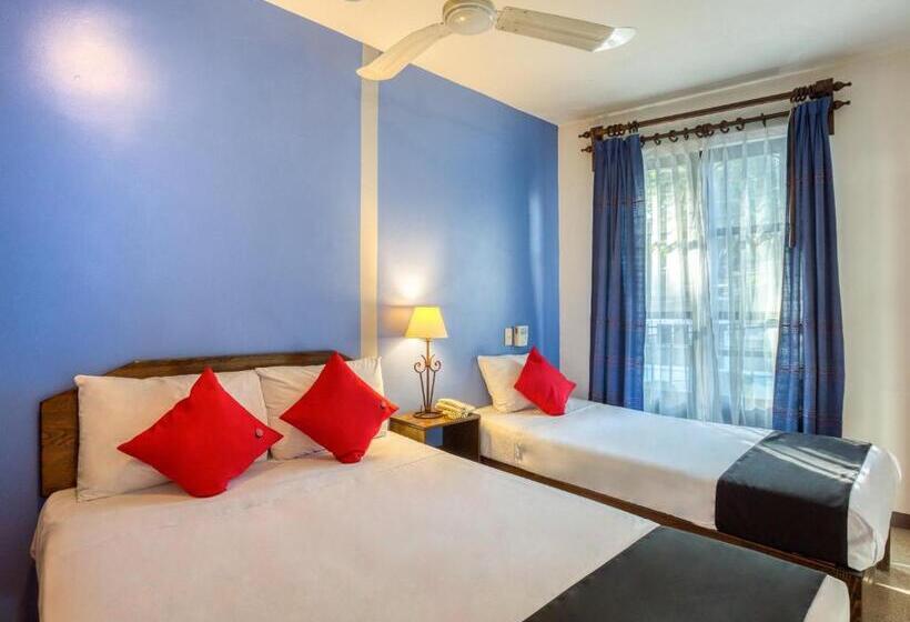 غرفة قياسية ثلاثية, Capital O Parador Crespo Hotel, Oaxaca