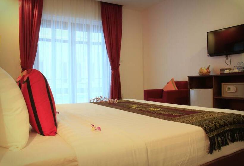 バルコニー付きデラックスルーム, Mekong Angkor Palace