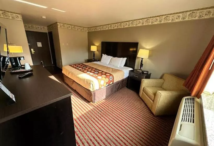 身障者適用キングサイズベッドルーム, Rodeway Inn & Suites Madison East