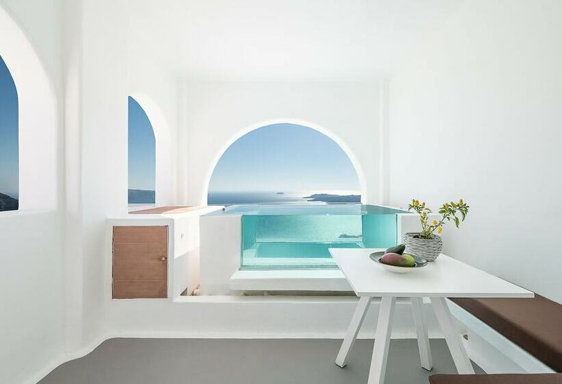 Suite Supérieure, Apeiron Blue Santorini   Sustainable Adults Only 14+
